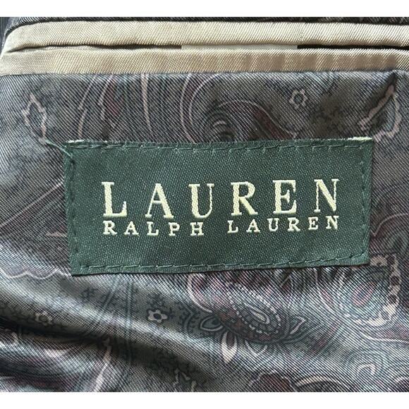 Ralph Lauren Mens Corduroy Blazer ports Coat Jacket Elbow Patches Brown 38 S - Picture 4 of 6